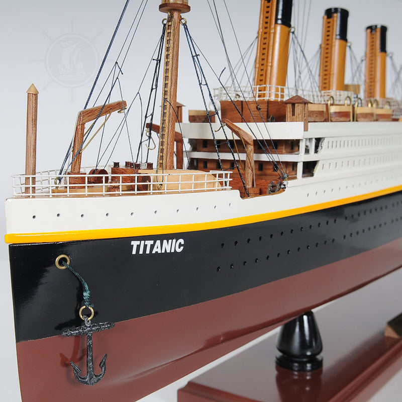 Titanic Model Ship with Lights