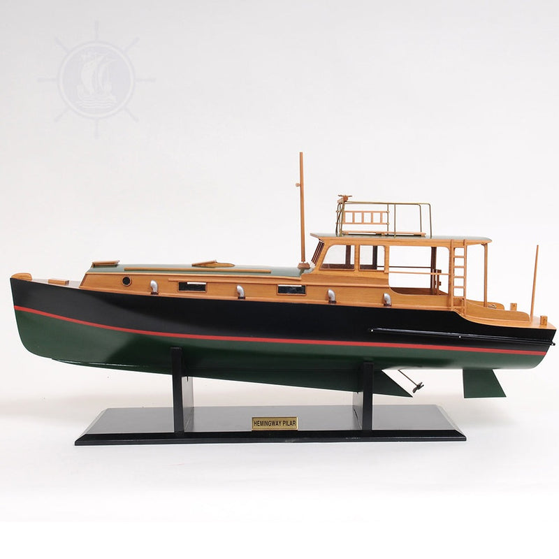 Hemingway Pilar Fishing Boat Model