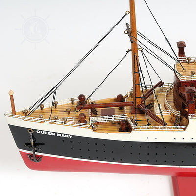 Queen Mary Cruise Ship Model