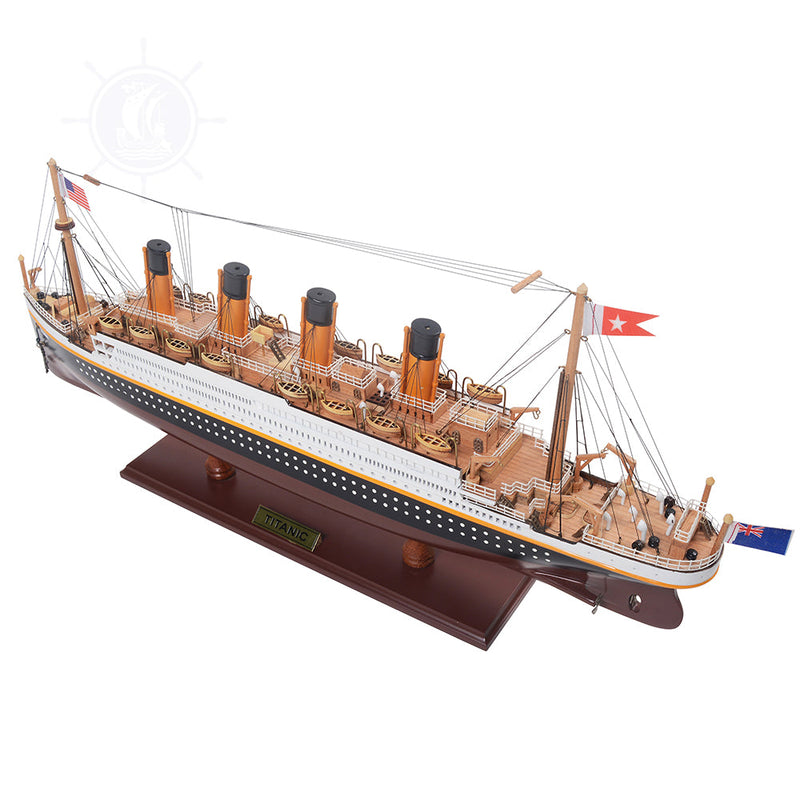 Handcrafted Titanic Cruise Ship Model