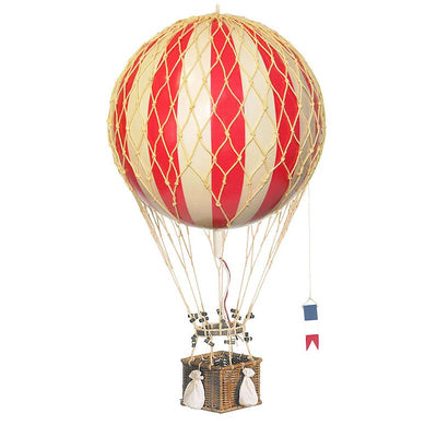 Red And Beige Stripe Air Balloon