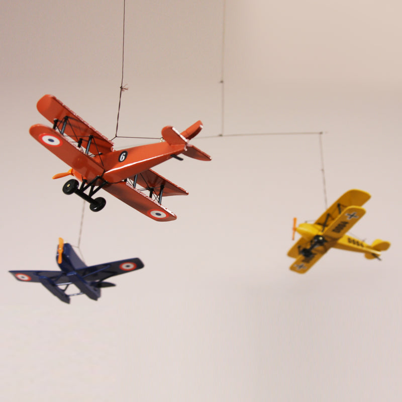 Flying Airplane Nursery Mobile Hanging DecorFlying Airplane Nursery Mobile Hanging Decor