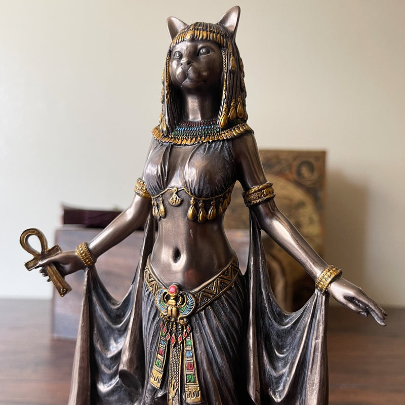Bastet Egyptian Goddess Of Protection Statue