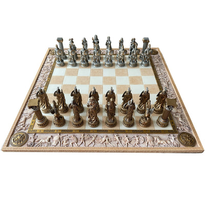 Greek Roman Pantheon Chessman Set