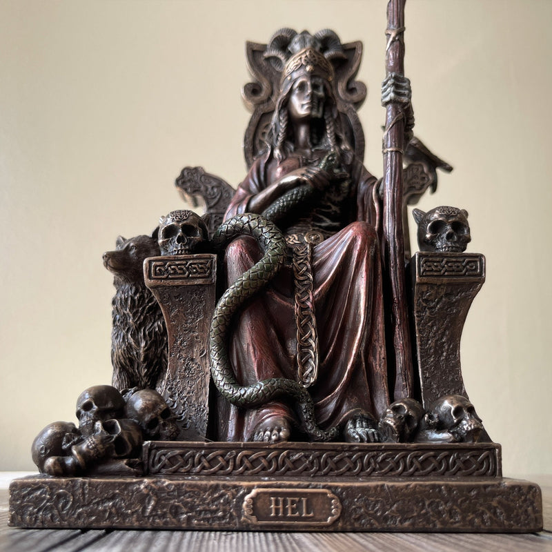 Hel Norse Mythology Goddess Of Death Statue