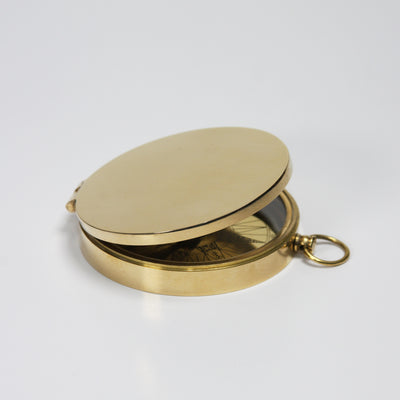 Solid Brass Nautical Pocket Compass