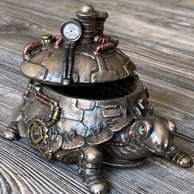 Steampunk Turtle With Trinket Box