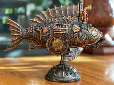 Exploring the World of Steampunk Statues and Decor