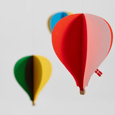 Vibrant Five Balloon Mobile 