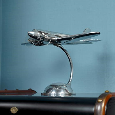 Authentic DC-3 Airplane Desk Model