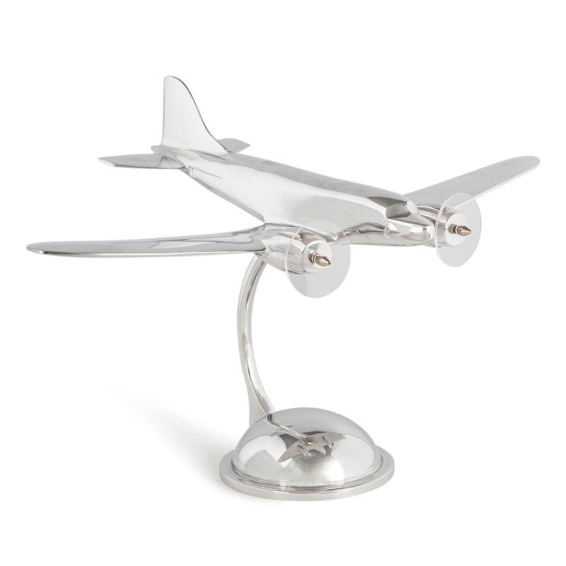 Authentic DC-3 Airplane Desk Model