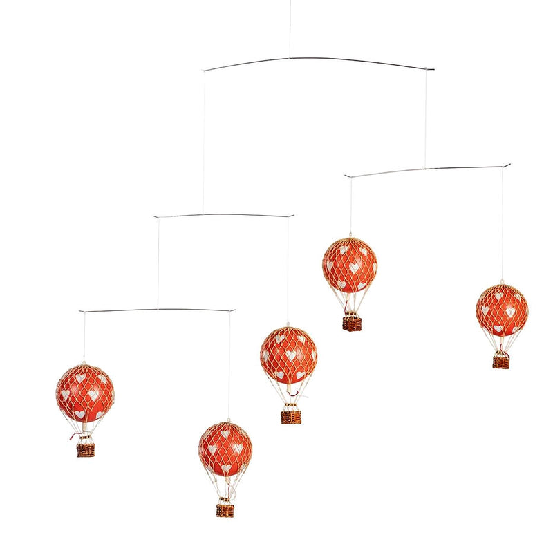 Decorative Red Air Balloon Mobile