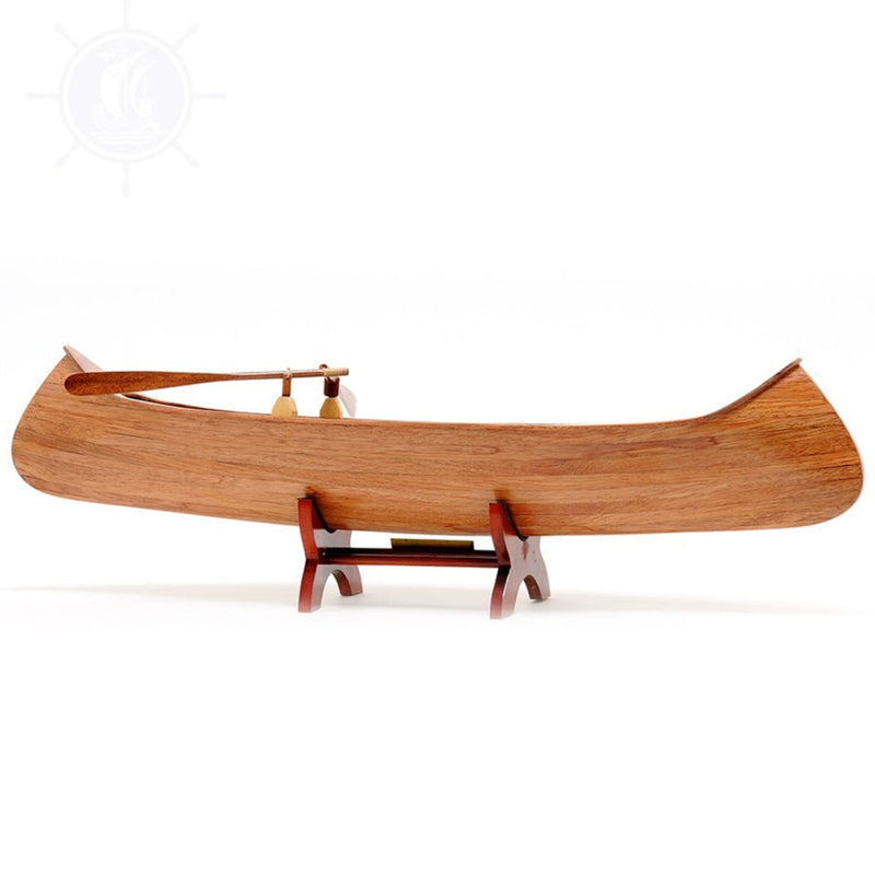 Indian Girl Canoe Model Boat