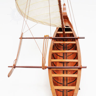 Hawaiian Canoe Model Boat