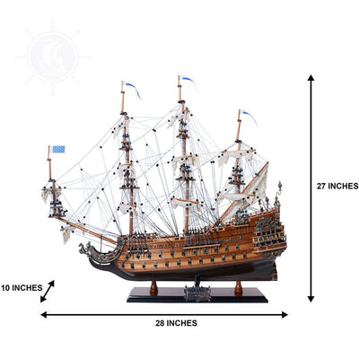 Soleil Royal Sailboat Model Ship