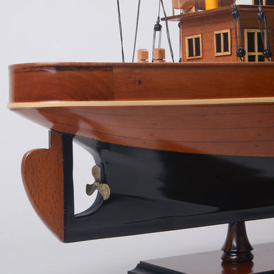 Handcrafted Seguin Tug Model Boat