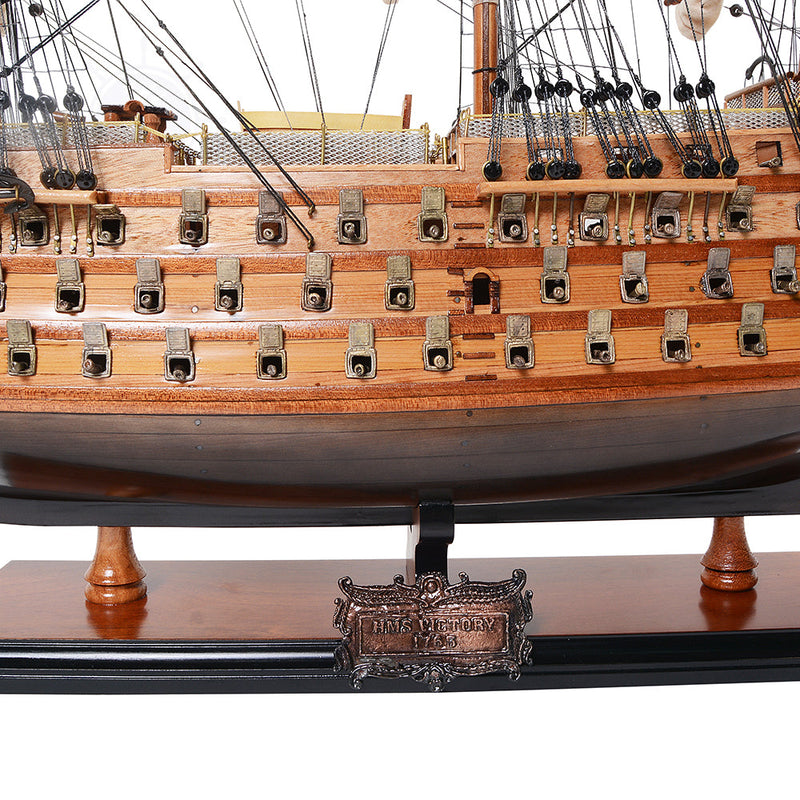 HMS Victory Mid-Size Model Ship - Fully Assembled