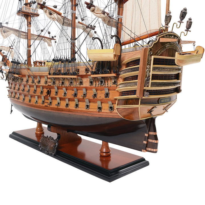 Exclusive HMS Victory Mid-Size Model Ship - Own It!