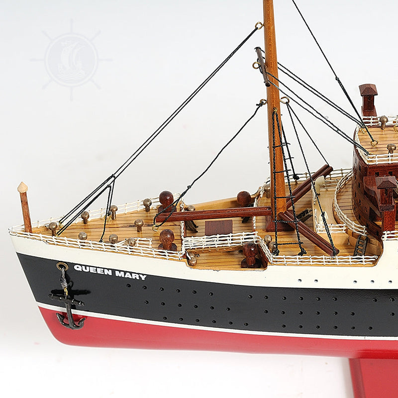 Queen Mary Cruise Ship Model