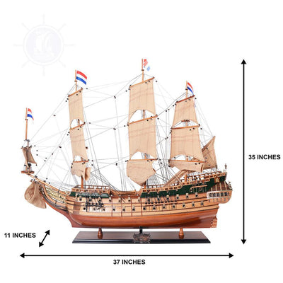 Friesland Dutch Sailing Ship Model