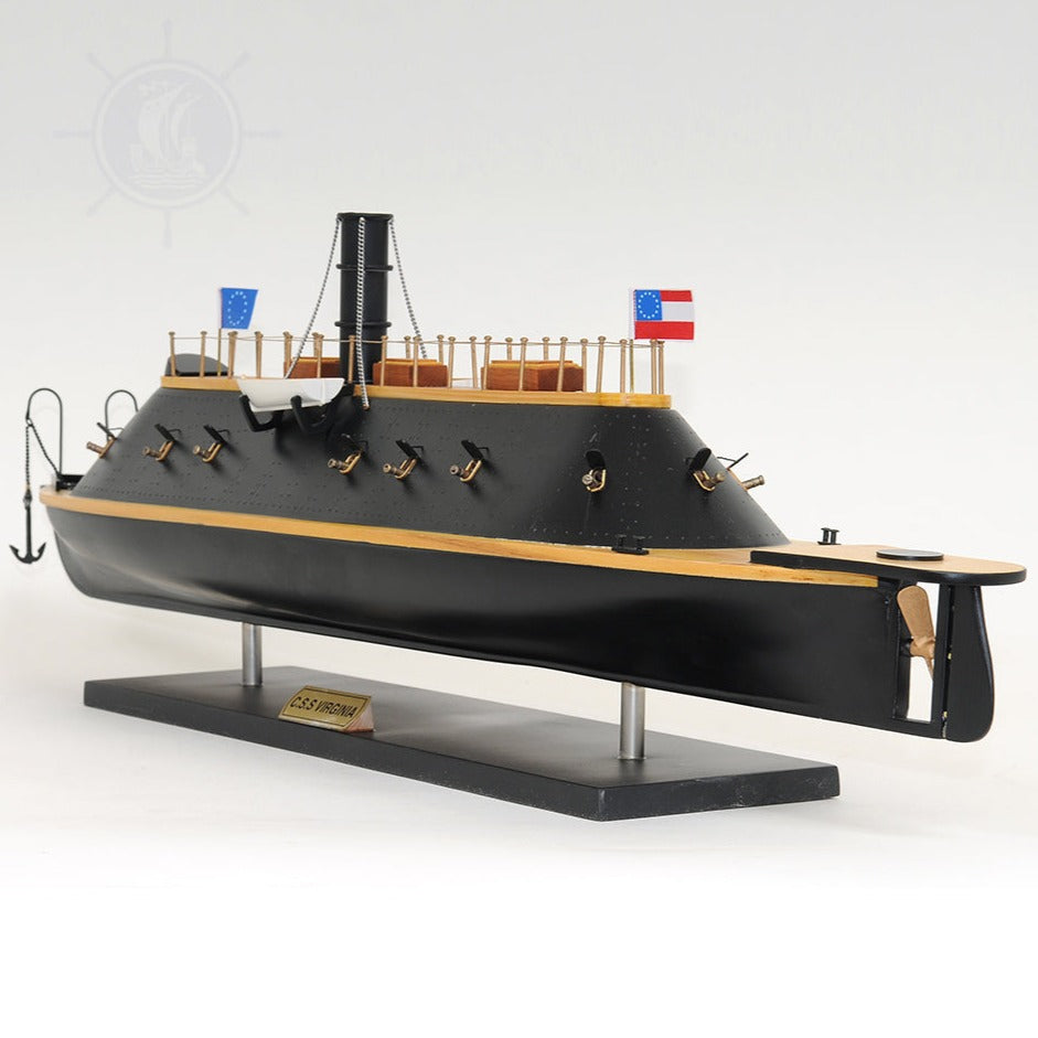 Handcrafted CSS Virginia Model Warship | SHOPTELI