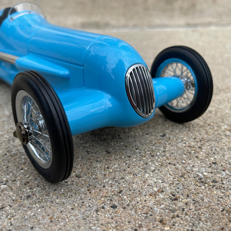 Blue Racer Bugatti Type 51 Model Car