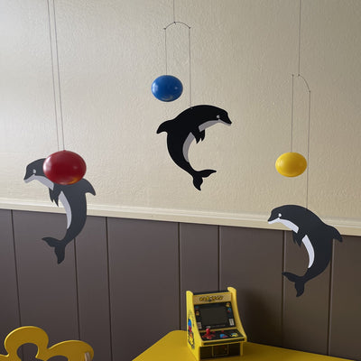 Ocean Themed Dolphin Mobile for Nursery Decor