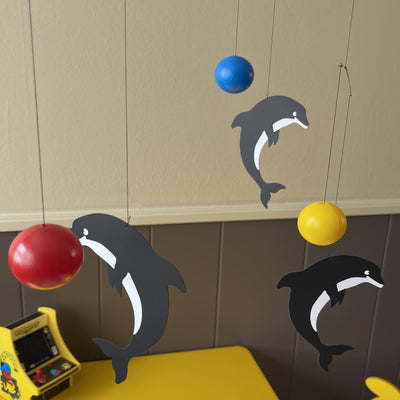 Ocean Themed Dolphin Mobile for Nursery Decor