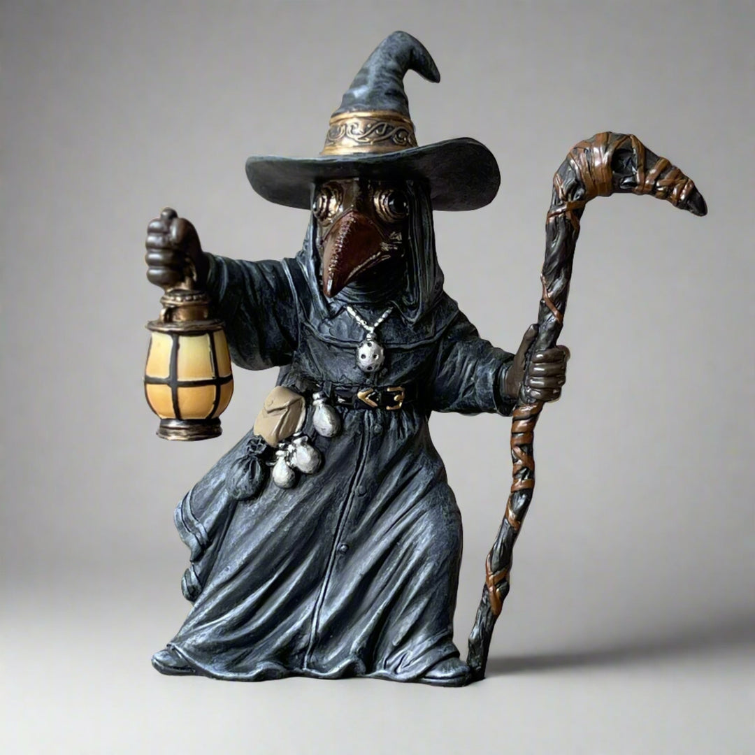 Handmade Plague Wizard Miasma Doctor Figurine | SHOPTELI
