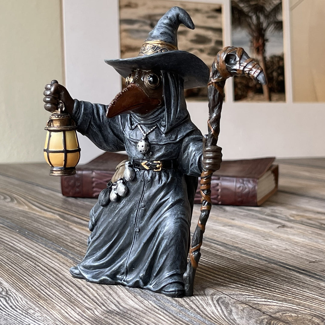 Handmade Plague Wizard Miasma Doctor Figurine | SHOPTELI