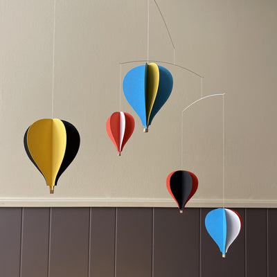 Vibrant Five Balloon Mobile