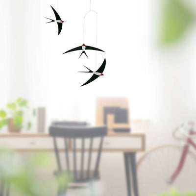 Elegant Swallow Mobile for Any Room