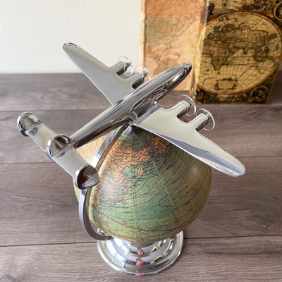 Executive Desk Airplane and Globe