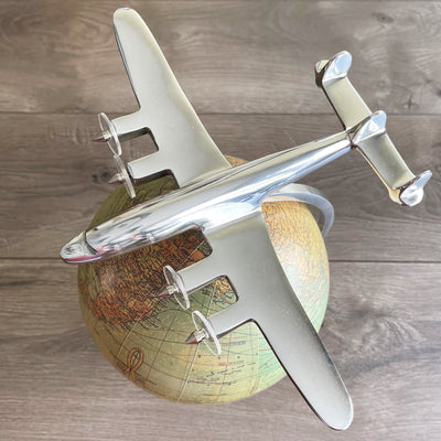 Executive Desk Airplane and Globe