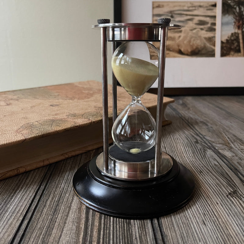 Elegant Stainless Steel 30 Min Sand Timer