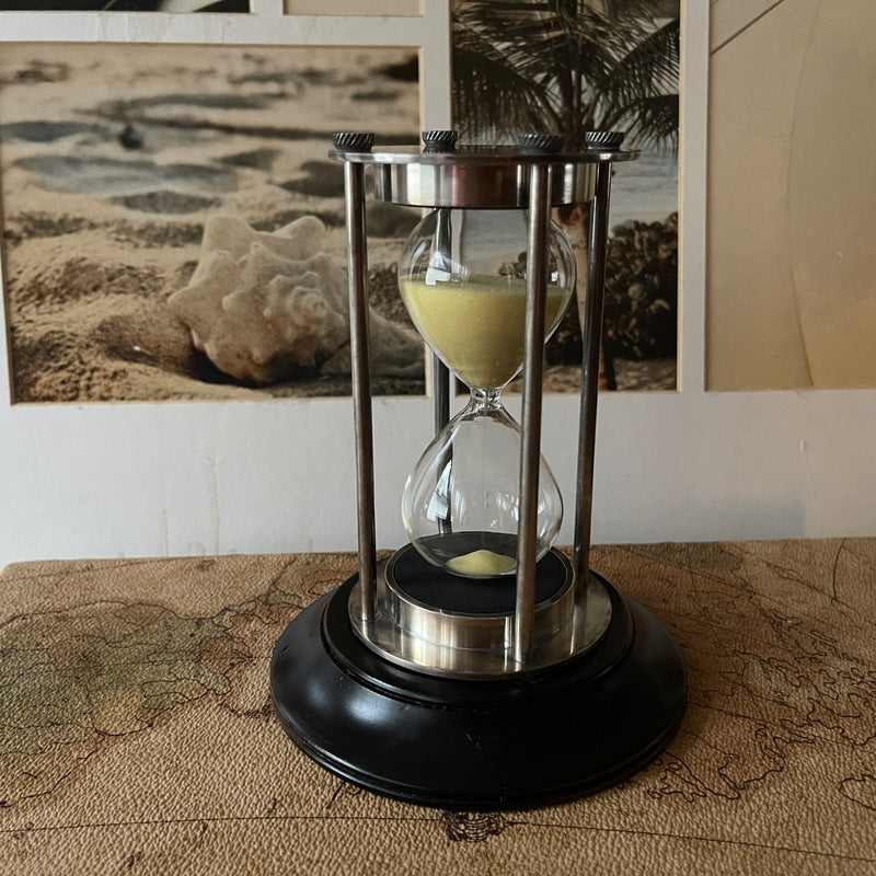 Elegant Stainless Steel 30 Min Sand Timer