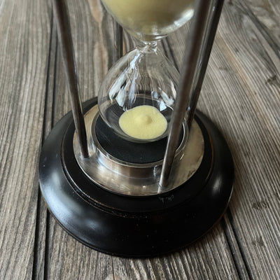 Elegant Stainless Steel 30 Min Sand Timer