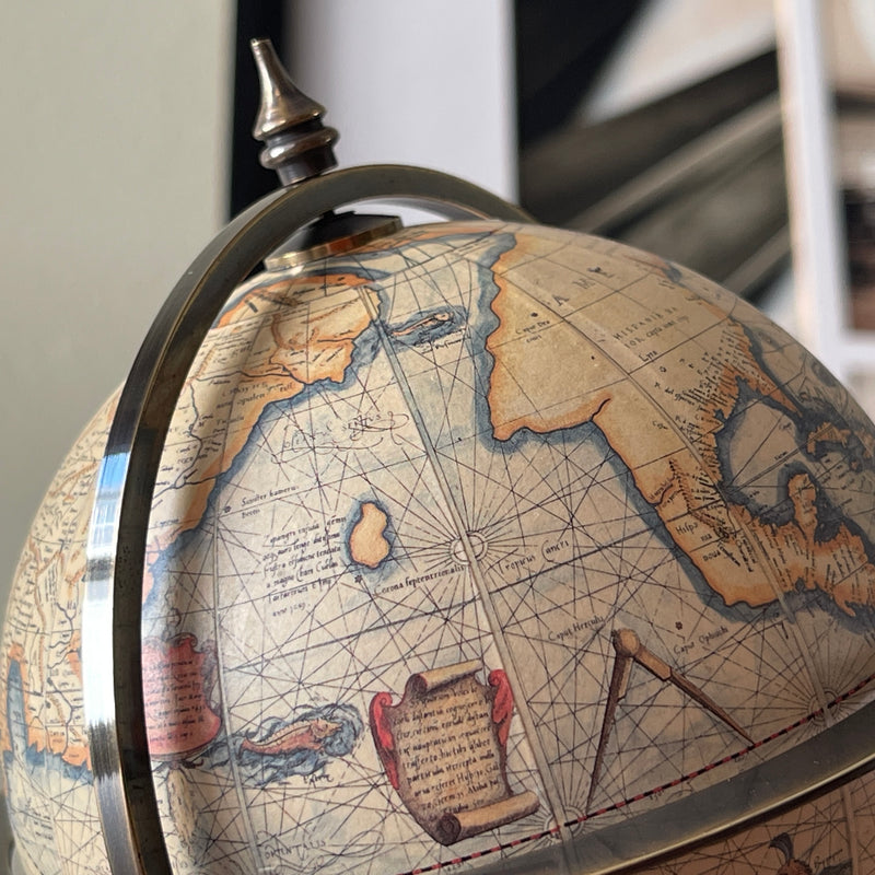 Mercator Globe with Compass