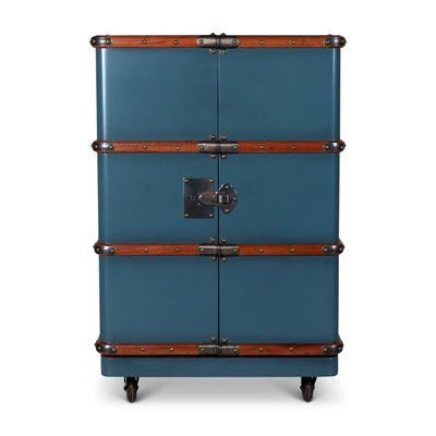 Portable Trunk Home Bar Cabinet