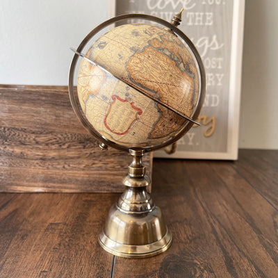 Small Classic Mercator Terrestrial Globe