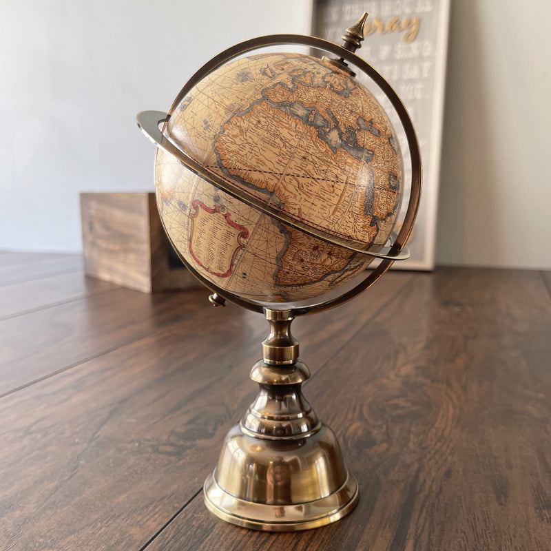 Small Classic Mercator Terrestrial Globe