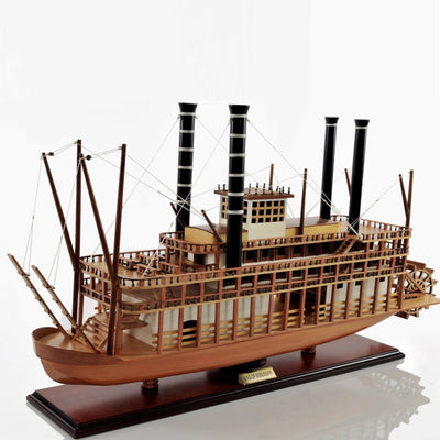 King of Mississippi Steam Powered Boat Model