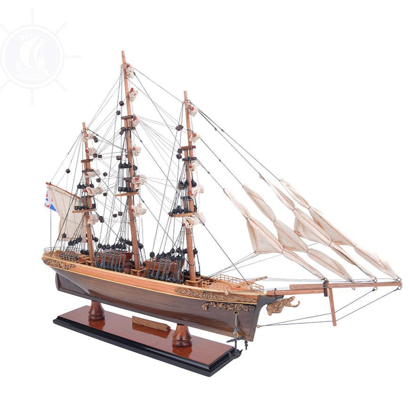 Handcrafted Cutty Sark Captain Line Ship Model