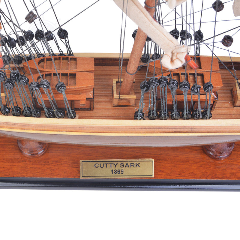 Handcrafted Cutty Sark Captain Line Ship Model