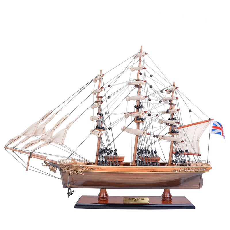 Handcrafted Cutty Sark Captain Line Ship Model