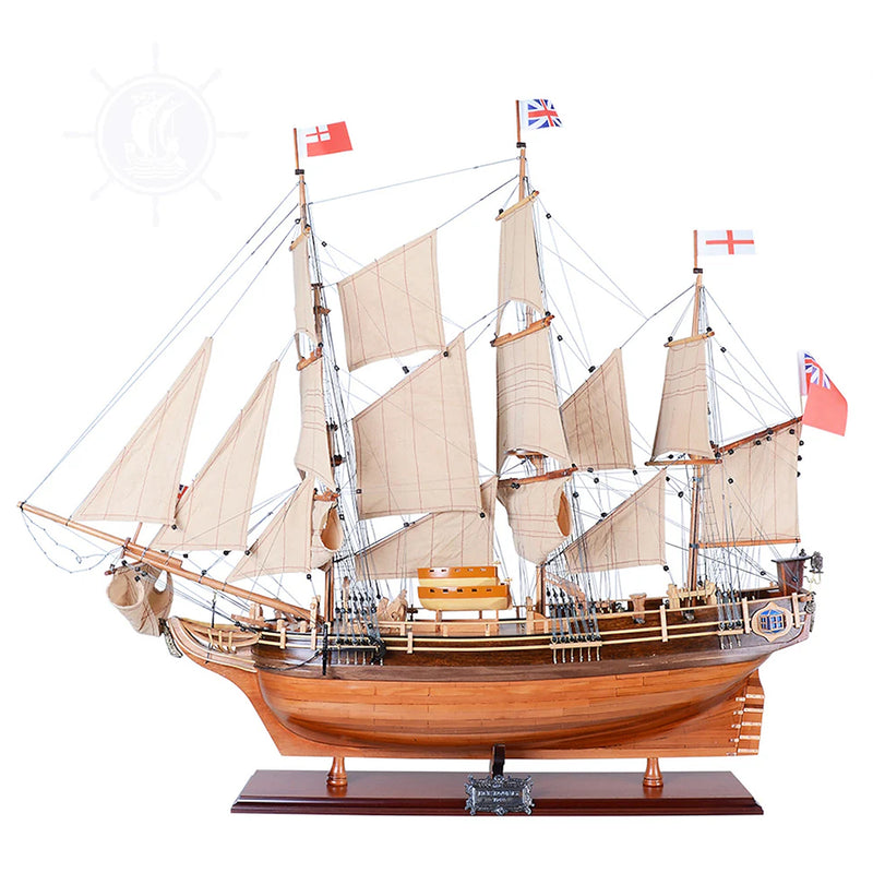 Handcrafted H.M.S. Bounty British Ship Model