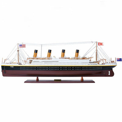 Painted Large Titanic Cruise Ship Model