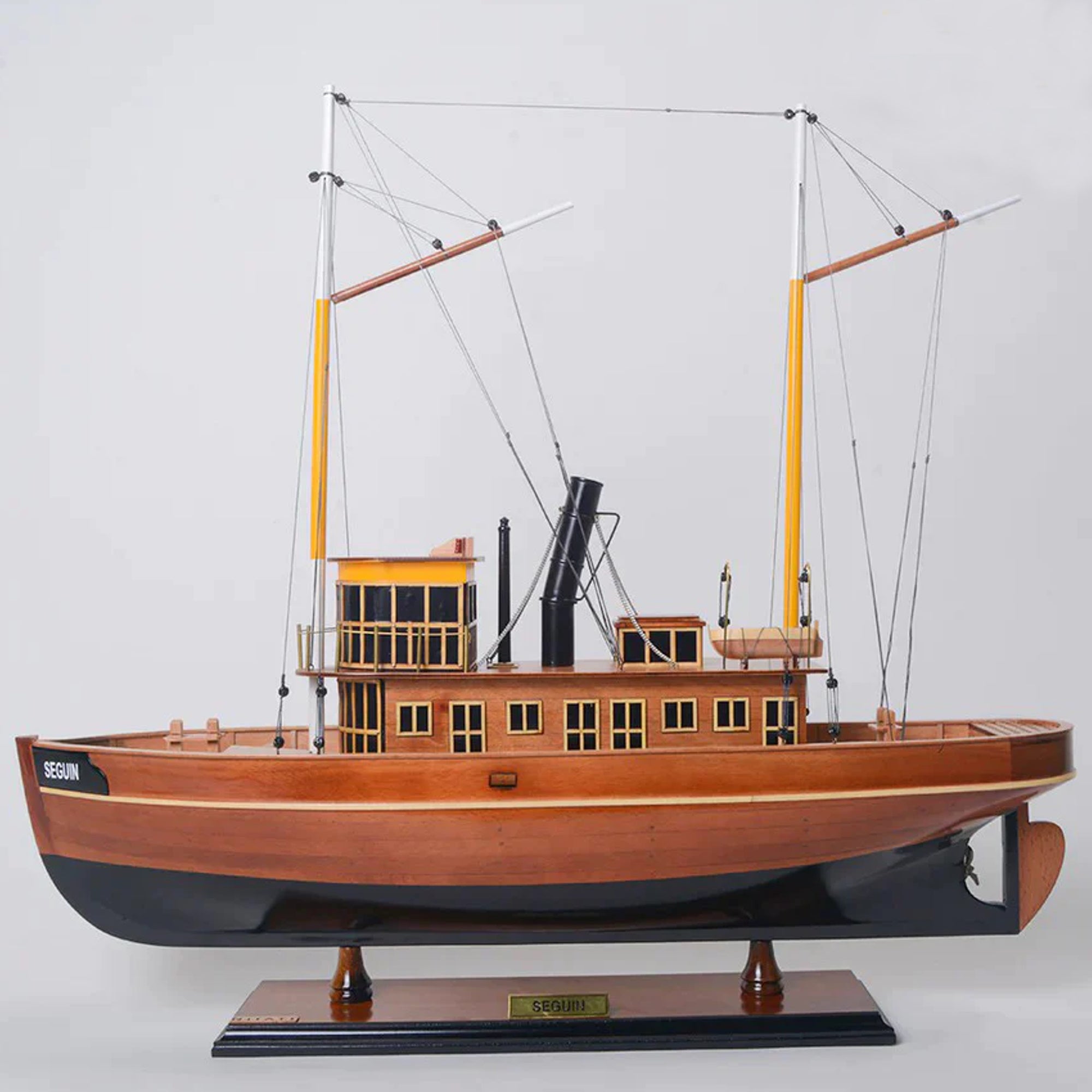 Handcrafted Seguin Tug Model Boat | SHOPTELI