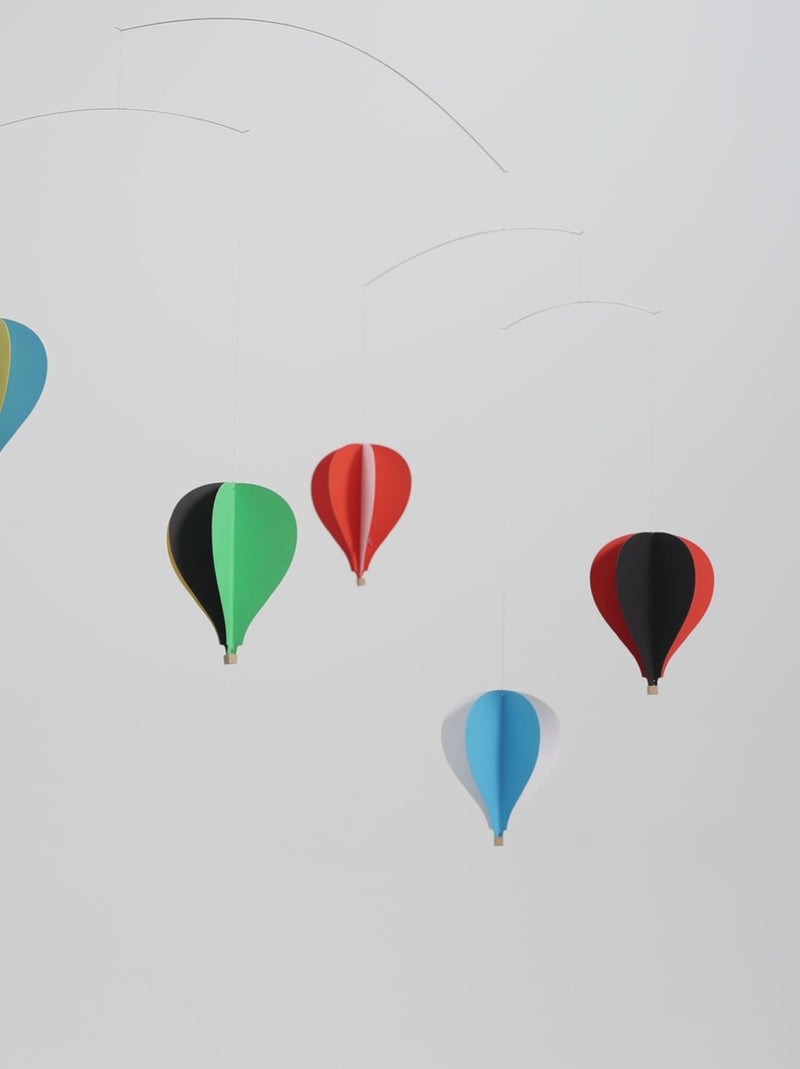 Vibrant Five Balloon Mobile