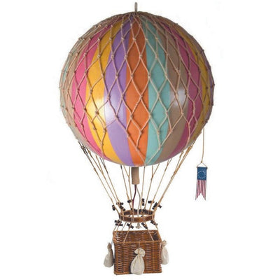 Pastel Rainbow Stripe Air Balloon